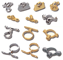 Bronze Pipe Clamps